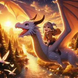 A Aventura de Lili e o Dragão Gentil
